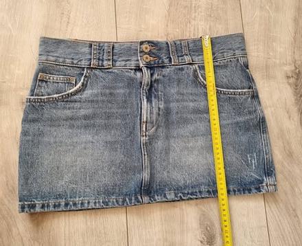 Riflová minisukňa pull & bear č.38, pull&bear,38