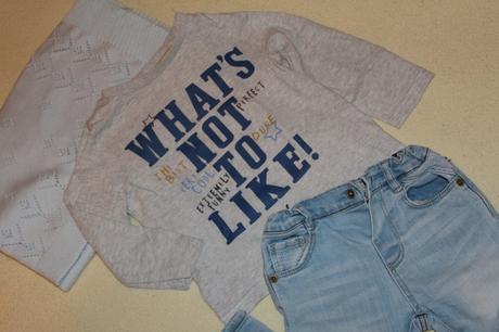 Šedé tričko s nápisom, f&f,92