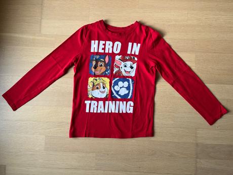 Bavlnené tričko labková patrola, c&a,134