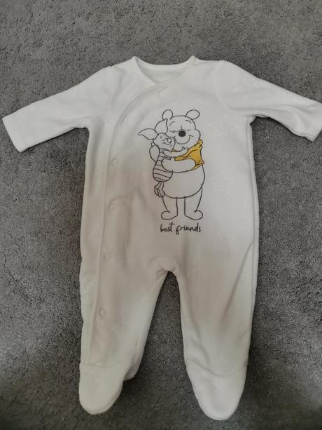 Krásne flisove pyžamko macko pooh, disney,56