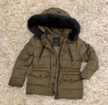 Zara páperová bunda, zara,128