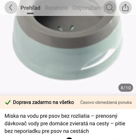 Protihltacie misky pre malého psa/mačku, 