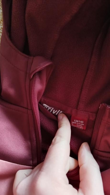 Softshellová bunda, crivit,140