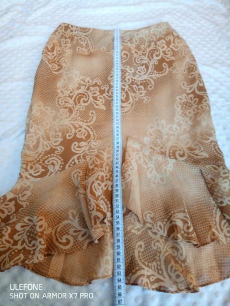 Sukňa s volánom, s