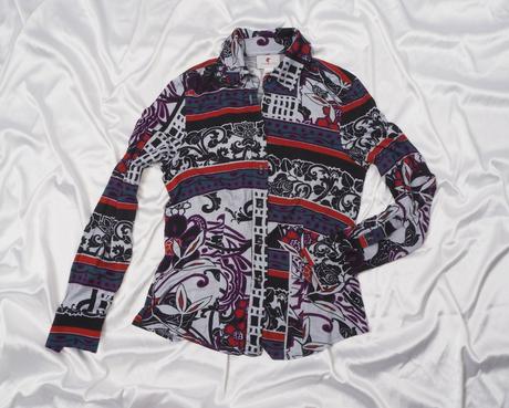 Luxusná úpletová dámska košeľa melaepomo, 38