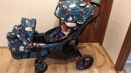 Skvelý súrodenecký kočík, baby jogger,baby jogger city select