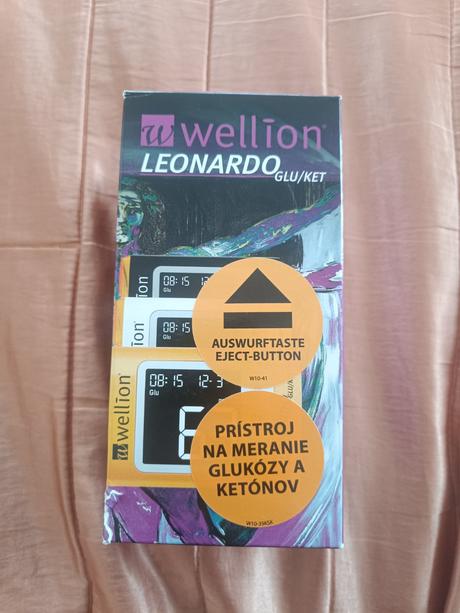 Glukomer wellion leonardo glu/ket,