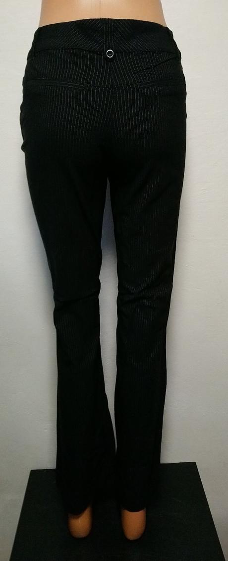 Dámske čierne elastické nohavice, yessica, yessica,s