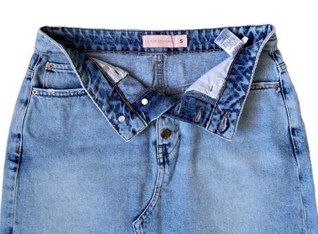 Riflová mini sukňa zn. eirin kristiansen, veľ. s/m, s