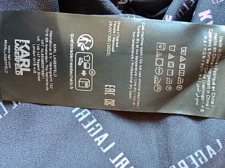 Karl lagerfeld originál nove maxisaty, l