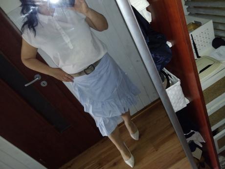 Krásna sukňa s volanom 42/44, miss selfridge,42