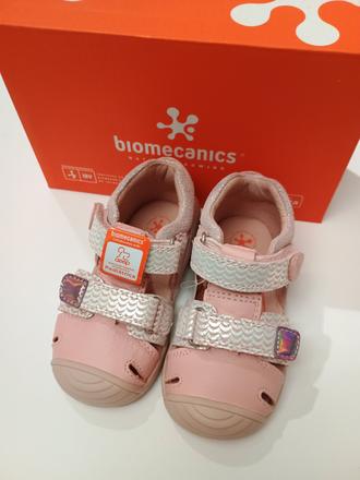 Dievčenské kožené sandálky 23220652 b, 23 / 24