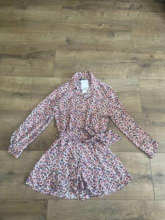 Kvetinový overal, zara,m