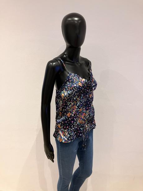 Dámska kvetovaná blúzka, m