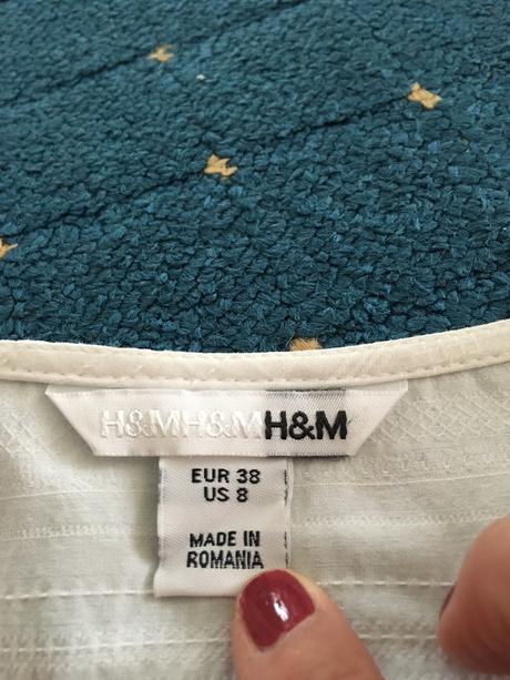 H&m blúzka - veľ.38 - top stav, h&m,38