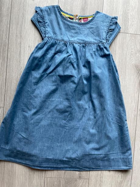 Riflové šaty od boden, mini boden,128