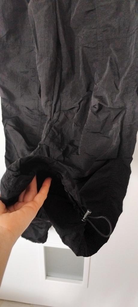 Šuštiakové široké nohavice, bershka,xs