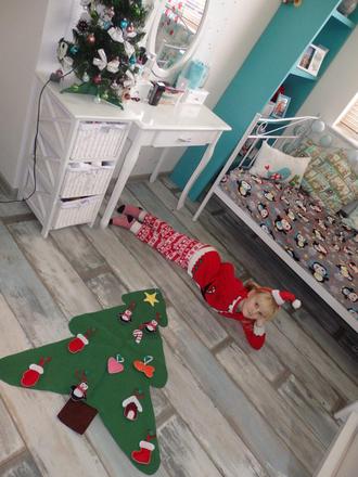 Vianočný stromček z filcu handmade,