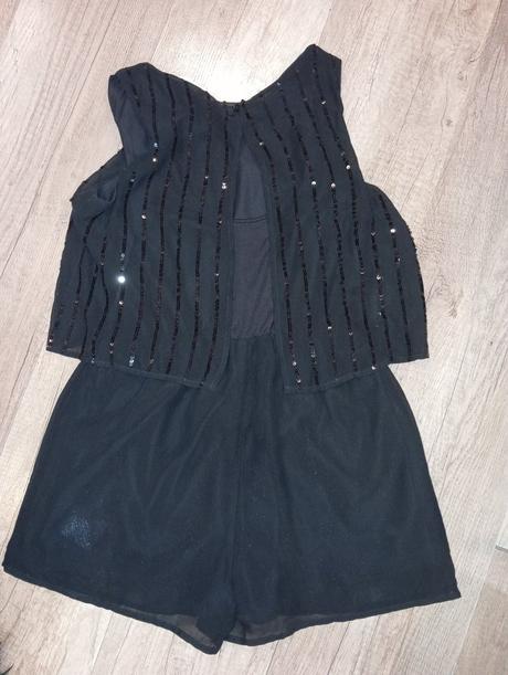 Nohavicové šaty, h&m,146