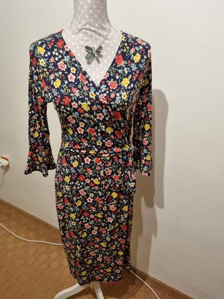 Elastické kvetinkové šaty orsay 40, orsay,40