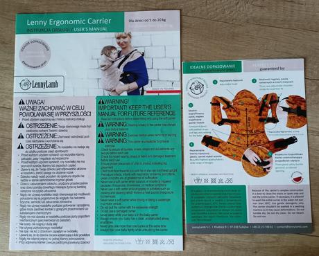 Ergonomický šatkový nosič lennylamb ako nový, lennylamb