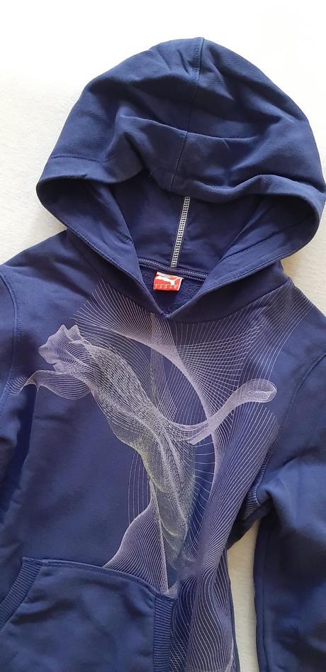 Fialová mikina puma, puma,s