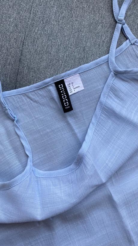 Tričko bez rukávov h&m, h&m,s