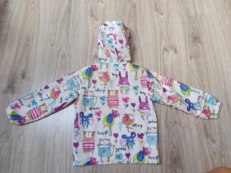 Dievčenské šuštiaková bunda, 128