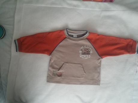 Hrubsia znackova mikinka pre chlapceka, adams,80