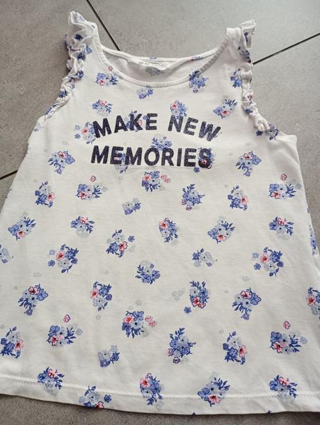 H&m tričko bez rukávov 110/116, h&m,110