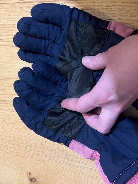 Lyziarske dievcenske rukavice, crivit,158