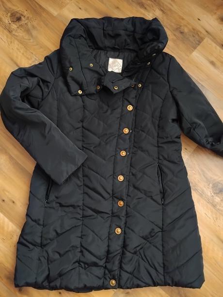 Cierna zimná bunda, xl