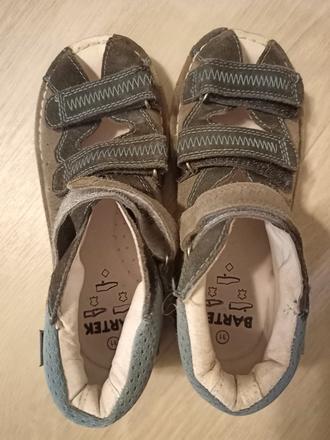 Kožené sandálky, bartek,31