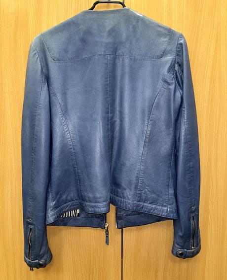 Massimo dutti - kožená bunda, s
