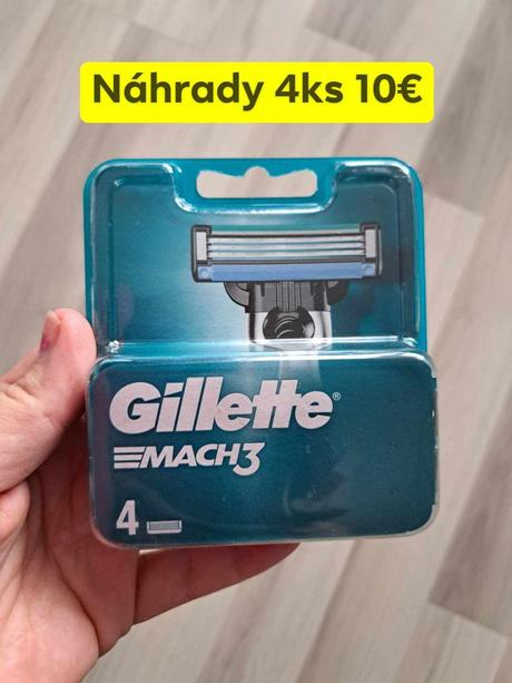 Gillette mach3 náhrady,