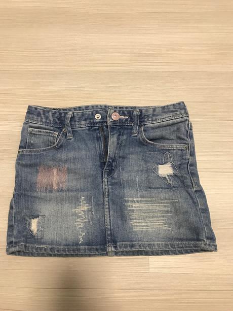 Riflova suknicka, h&m,128