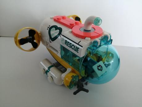 Lego vrak lode a ponorka,