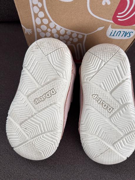 D.d.step topánky s082 baby pink v22 nové, d.d.step,22