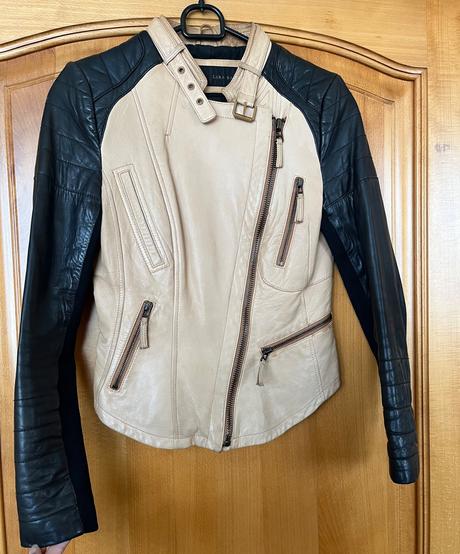 Kožená bunda zara basic, zara,xs
