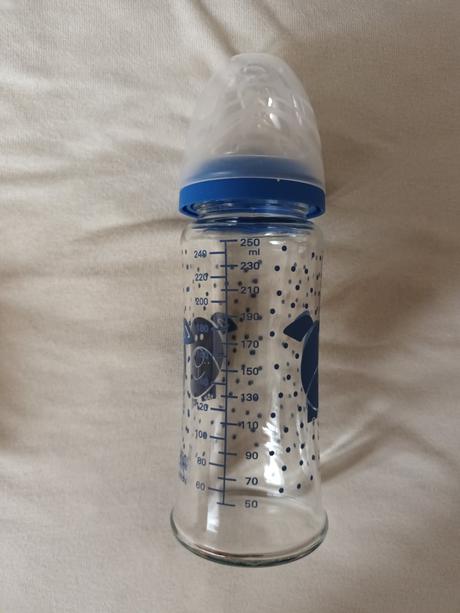 Simax sklenena flasa 250 ml, 