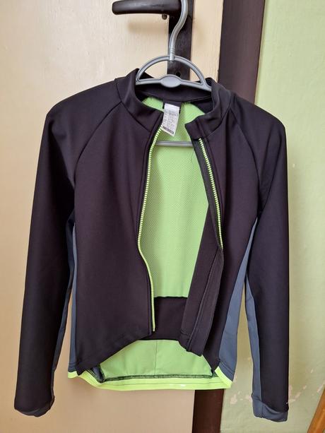 Cyklistická bunda, decathlon,158