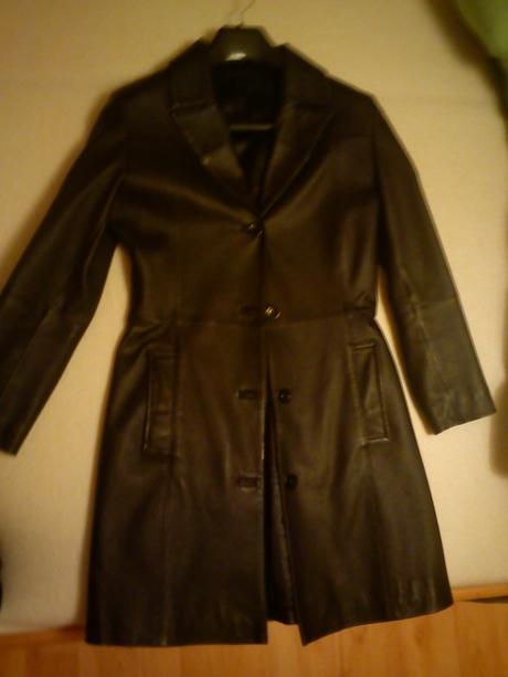 Kožený kabát, s