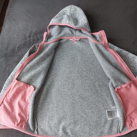 Sivá mikina, h&m,134