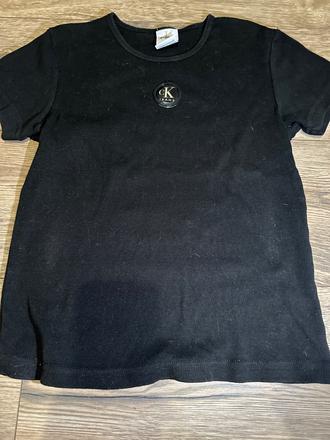 Calvinklein tričko na krátky rukáv, calvin klein,m
