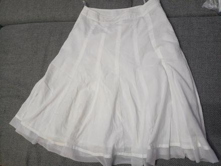 Sukna biela 36/38, 36