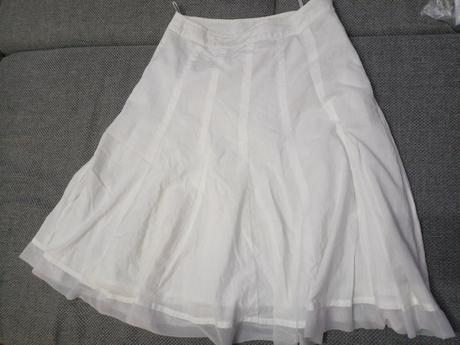Sukna biela 36/38, 36