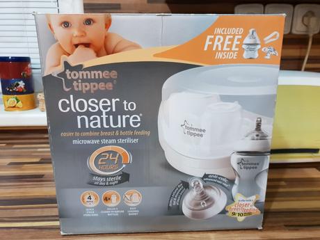 Tommee tippee parný sterilizátor do mikrovlnky, tommee tippee