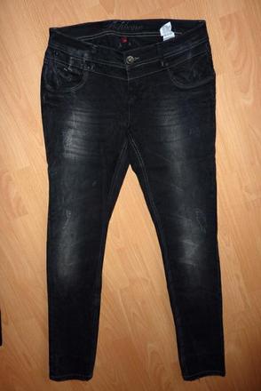 Fishbone tmavosivé rifle, slim, v. 28,, fishbone,28