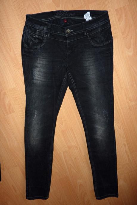 Fishbone tmavosivé rifle, slim, v. 28,, fishbone,28