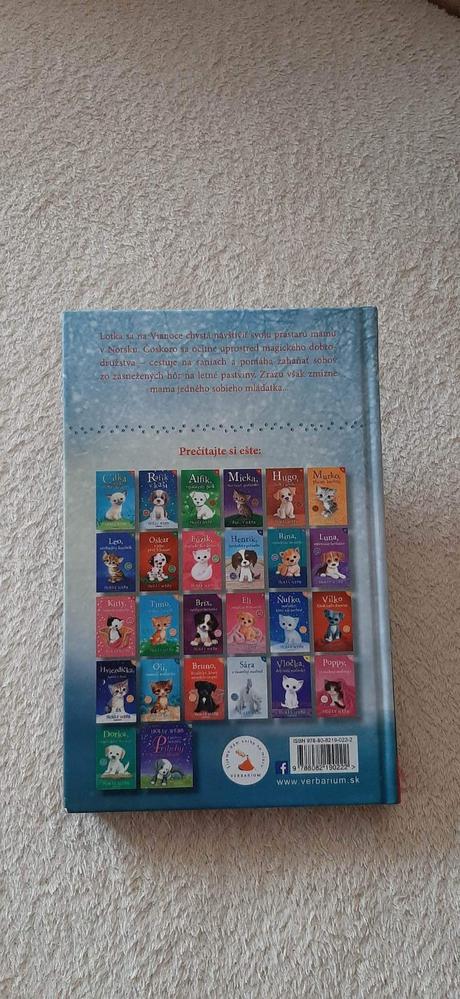 Holly webb-lotka a vianoce so sobom, 